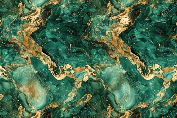 Download Emerald Gold Marble Pattern - Premium Resources