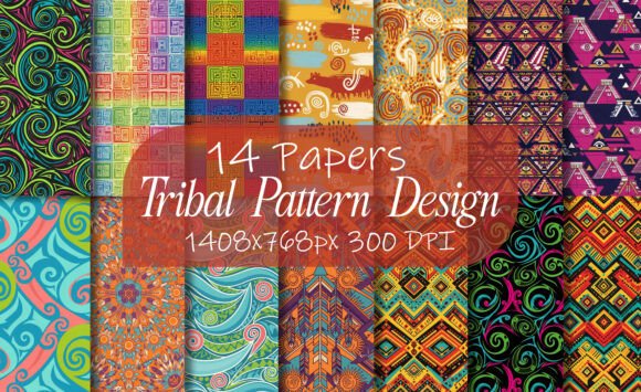 Download Tribal Patterns for Creative Backgrounds - Creative backgrounds Collection
